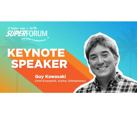 Keynote Speaker, Guy Kawasaki, Chief Evangelist, Canva