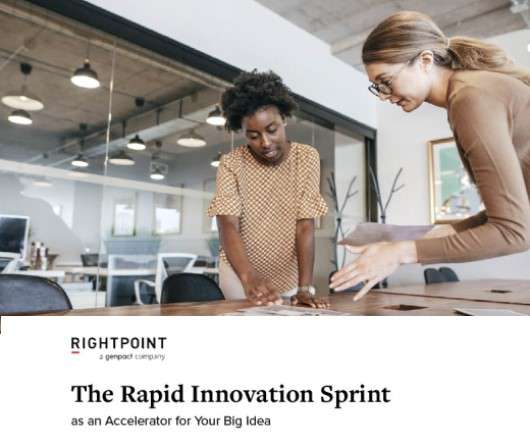 The Rapid Innovation Sprint as an Accelerator for Your Big Idea